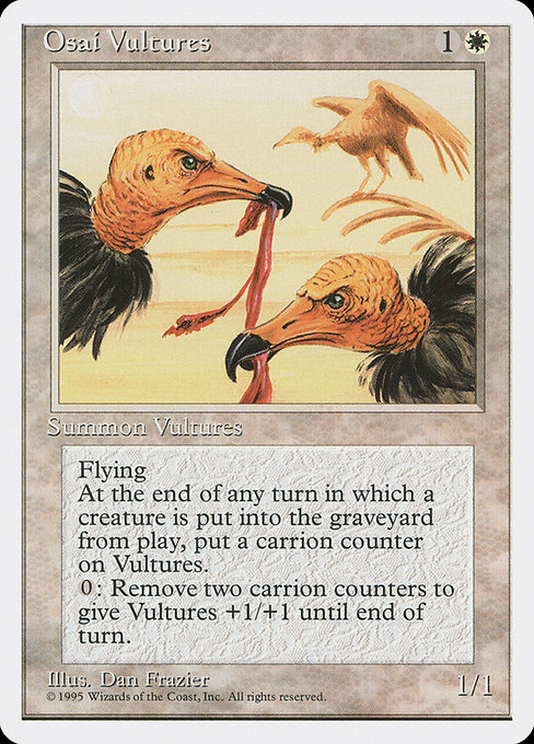 Magic the Gathering Card - Osai Vultures - MTG Circle