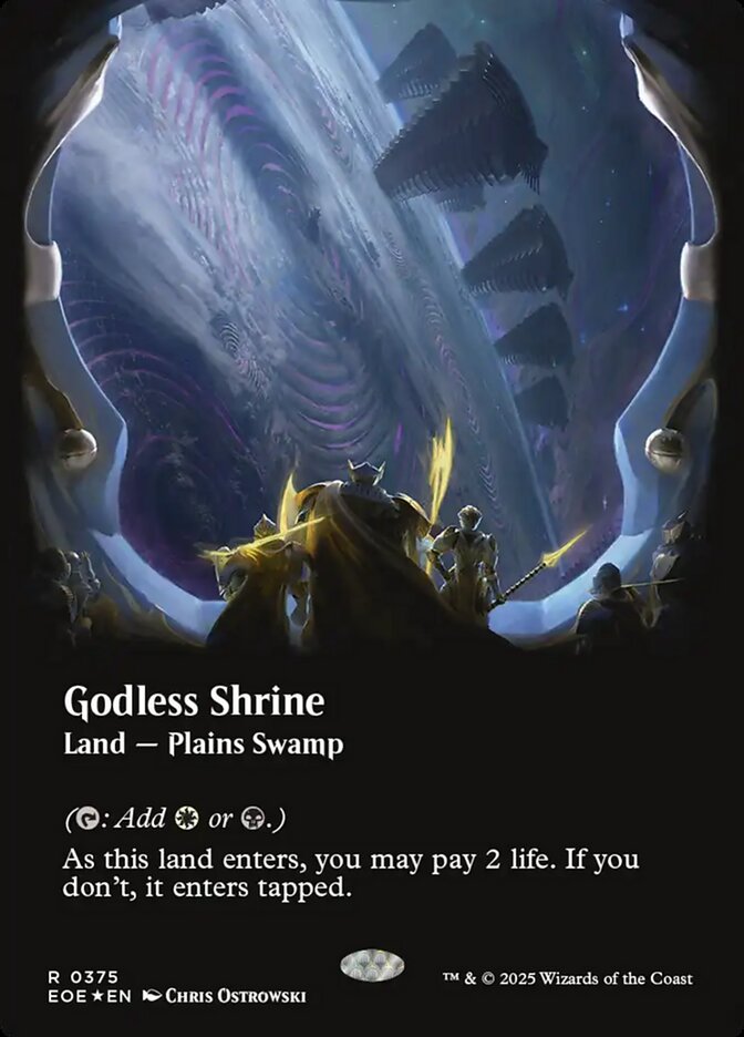 Magic the Gathering Card - Godless Shrine - MTG Circle