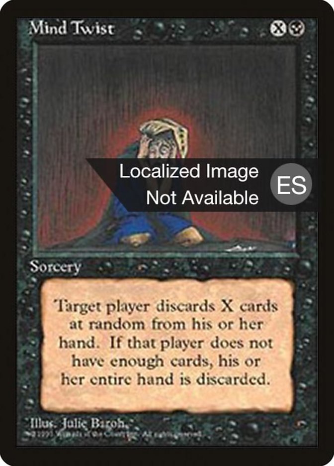 Magic the Gathering Card - Mind Twist - MTG Circle
