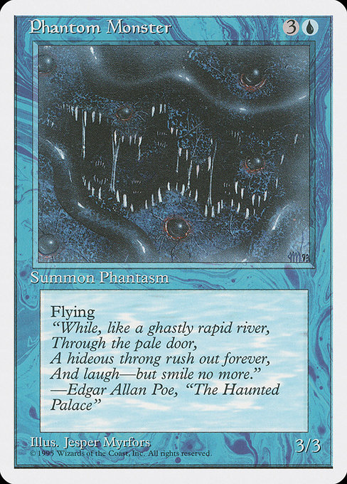 Magic the Gathering Card - Phantom Monster - MTG Circle