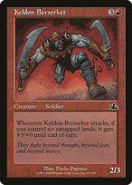 Magic the Gathering Card - Keldon Berserker - MTG Circle