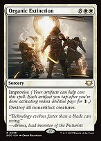 Magic the Gathering Card - Organic Extinction - MTG Circle