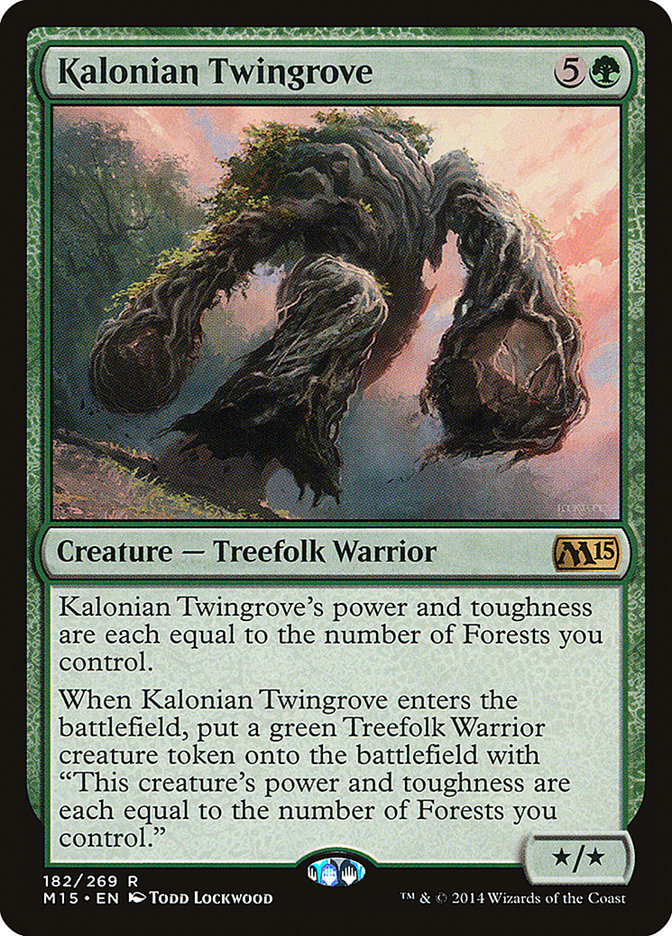 Magic the Gathering Card - Kalonian Twingrove - MTG Circle