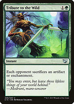 Magic the Gathering Card - Tribute to the Wild - MTG Circle