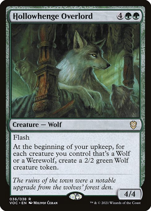 Magic the Gathering Card - Hollowhenge Overlord - MTG Circle