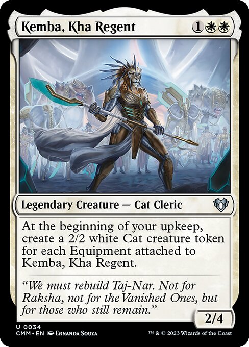 Magic the Gathering Card - Kemba, Kha Regent - MTG Circle
