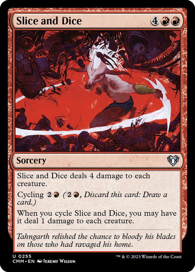 Magic the Gathering Card - Slice and Dice - MTG Circle