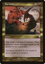 Magic the Gathering Card - Backlash - MTG Circle