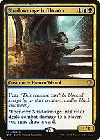 Magic the Gathering Card - Shadowmage Infiltrator - MTG Circle