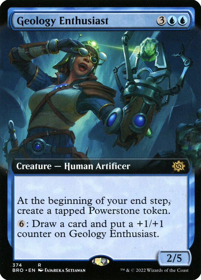 Magic the Gathering Card - Geology Enthusiast - MTG Circle