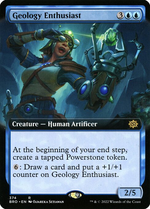 Magic the Gathering Card - Geology Enthusiast - MTG Circle