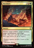 Magic the Gathering Card - Decimate - MTG Circle