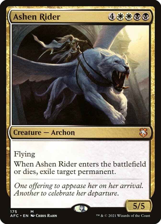 Magic the Gathering Card - Ashen Rider - MTG Circle