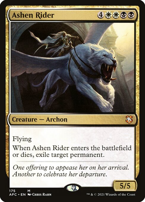 Magic the Gathering Card - Ashen Rider - MTG Circle