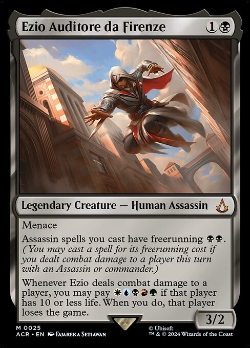 Magic the Gathering Card - Ezio Auditore da Firenze - MTG Circle