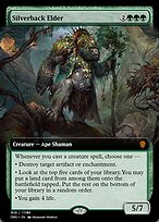 Magic the Gathering Card - Silverback Elder - MTG Circle