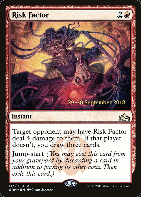 Magic the Gathering Card - Risk Factor - MTG Circle
