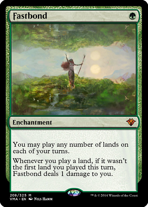 Magic the Gathering Card - Fastbond - MTG Circle