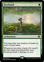 Magic the Gathering Card - Fastbond - MTG Circle