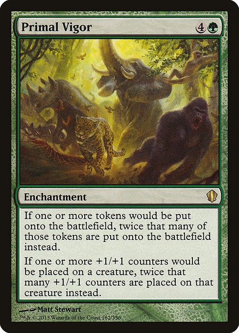 Magic the Gathering Card - Primal Vigor - MTG Circle