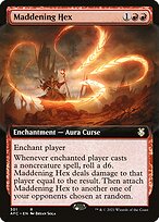 Magic the Gathering Card - Maddening Hex - MTG Circle