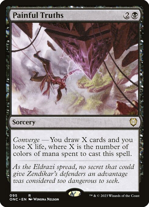 Magic the Gathering Card - Painful Truths - MTG Circle