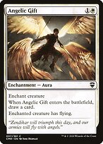 Magic the Gathering Card - Angelic Gift - MTG Circle