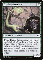 Magic the Gathering Card - Elvish Rejuvenator - MTG Circle