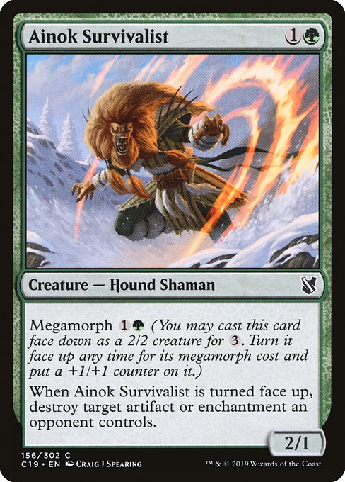 Magic the Gathering Card - Ainok Survivalist - MTG Circle