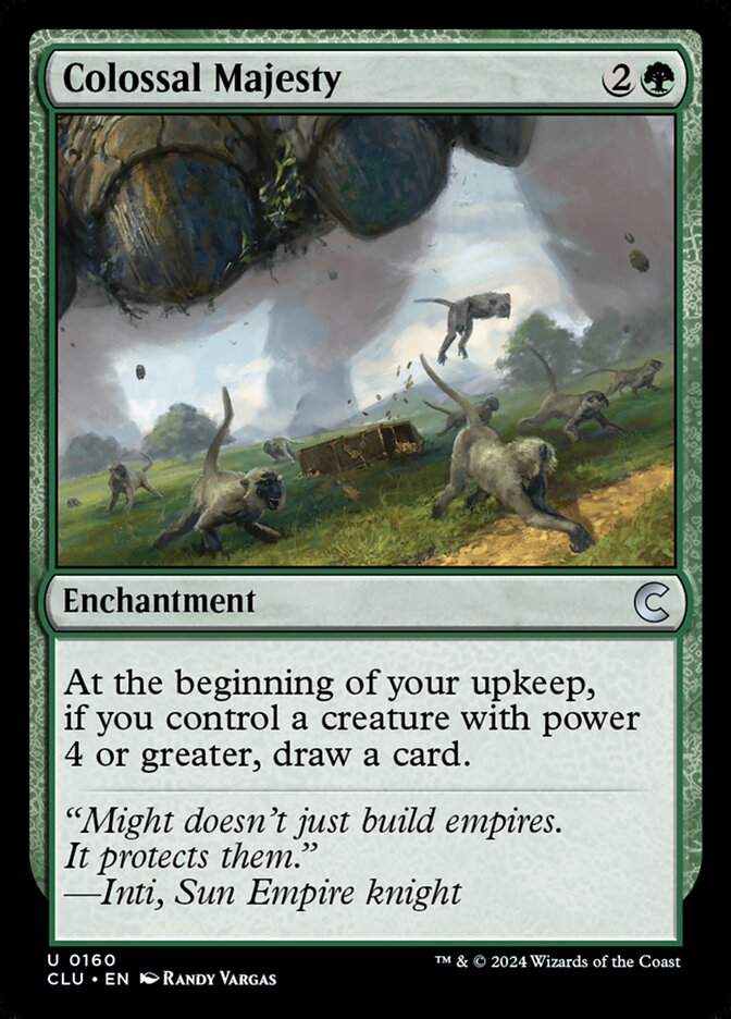 Magic the Gathering Card - Colossal Majesty - MTG Circle