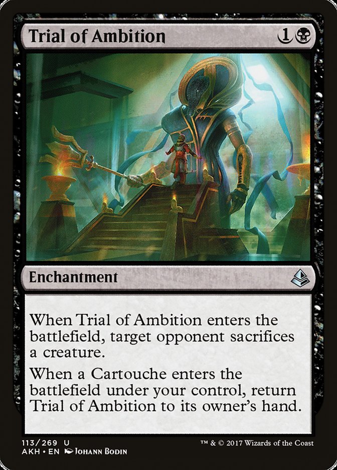 Magic the Gathering Card - Trial of Ambition - MTG Circle