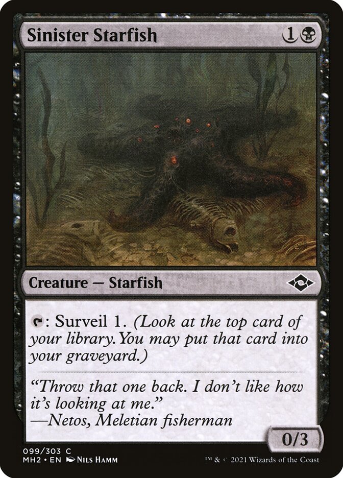 Magic the Gathering Card - Sinister Starfish - MTG Circle