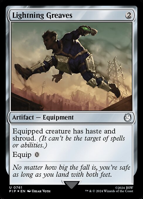 Magic the Gathering Card - Lightning Greaves - MTG Circle