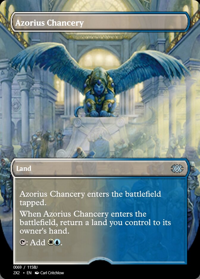 Magic the Gathering Card - Azorius Chancery - MTG Circle