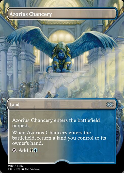 Magic the Gathering Card - Azorius Chancery - MTG Circle