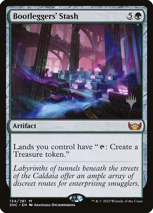 Magic the Gathering Card - Bootleggers' Stash - MTG Circle