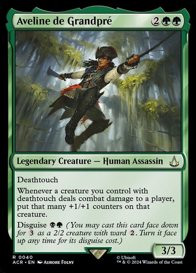 Magic the Gathering Card - Aveline de Grandpré - MTG Circle