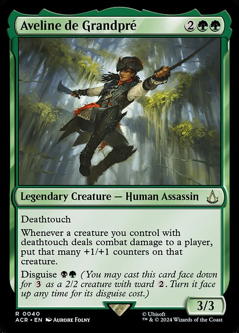 Magic the Gathering Card - Aveline de Grandpré - MTG Circle