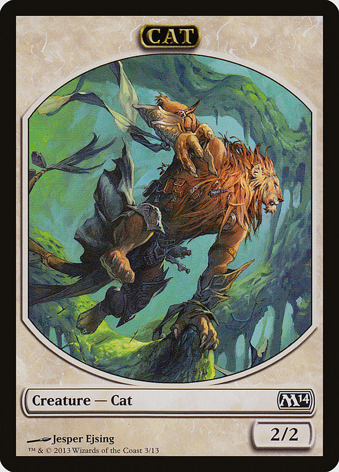 Magic the Gathering Card - Cat - MTG Circle