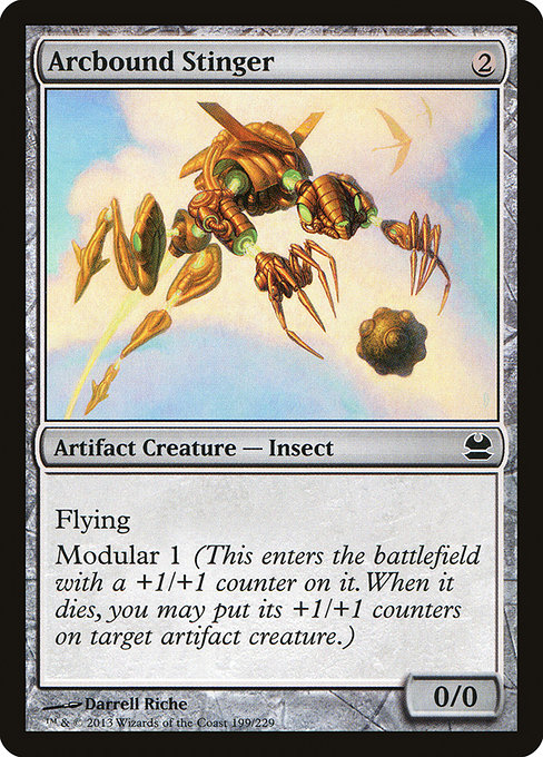 Magic the Gathering Card - Arcbound Stinger - MTG Circle
