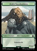 Magic the Gathering Card - Alien Salamander - MTG Circle