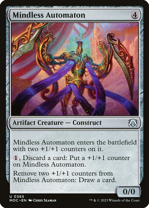 Magic the Gathering Card - Mindless Automaton - MTG Circle