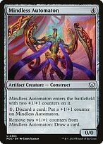 Magic the Gathering Card - Mindless Automaton - MTG Circle