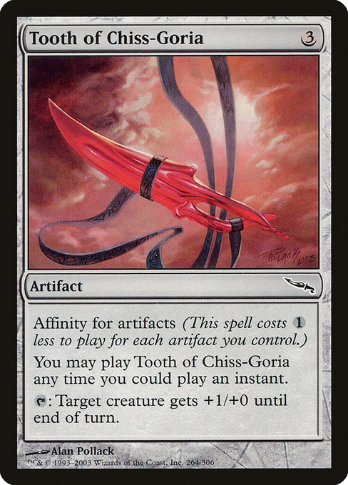Magic the Gathering Card - Tooth of Chiss-Goria - MTG Circle