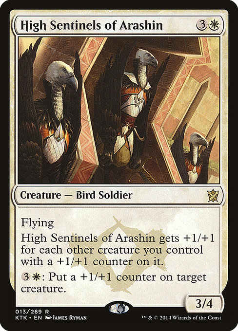 Magic the Gathering Card - High Sentinels of Arashin - MTG Circle