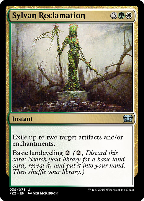 Magic the Gathering Card - Sylvan Reclamation - MTG Circle