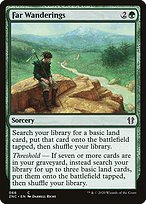 Magic the Gathering Card - Far Wanderings - MTG Circle
