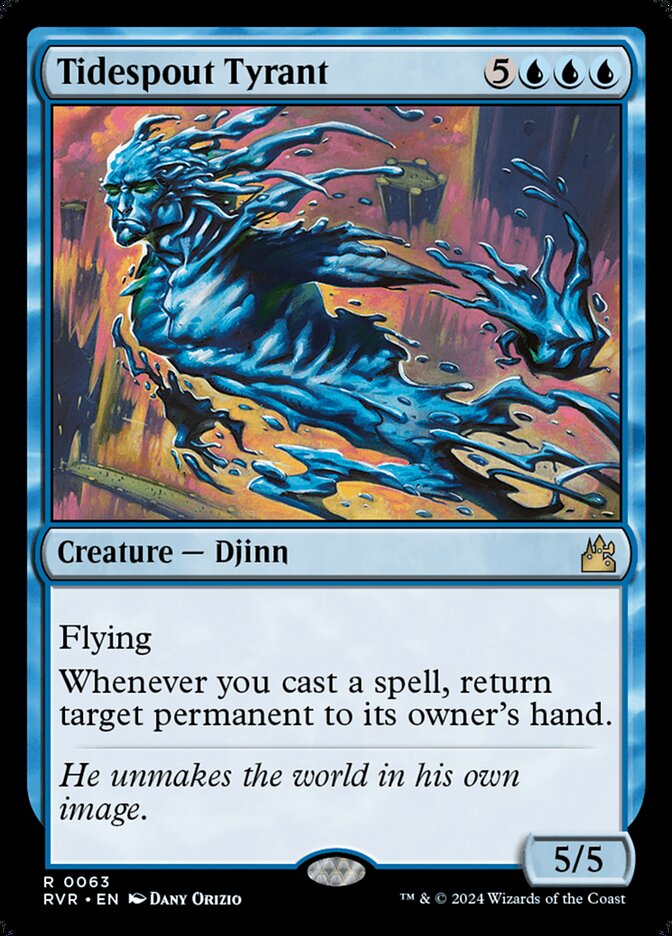 Magic the Gathering Card - Tidespout Tyrant - MTG Circle