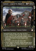 Magic the Gathering Card - Caesar, Legion's Emperor - MTG Circle
