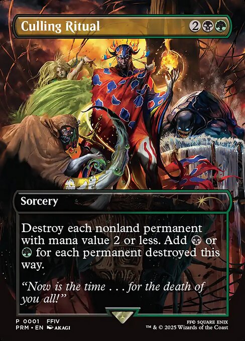 Magic the Gathering Card - Culling Ritual - MTG Circle